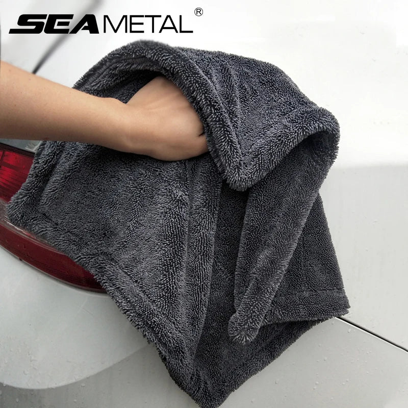 1200GSM/600GSM Microfiber Car Cleaning Towel Double-Sided Super